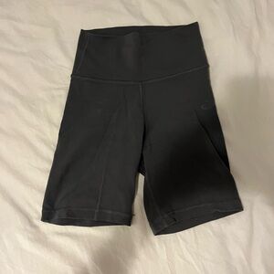 TNA active biker shorts dark grey